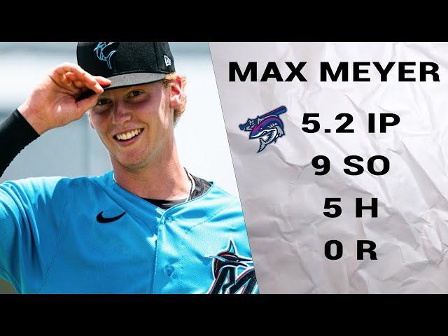 Max Meyer vs Reid Detmers FULL HIGHLIGHTS. Meyer throws 5.2 scoreless with 9 K's!