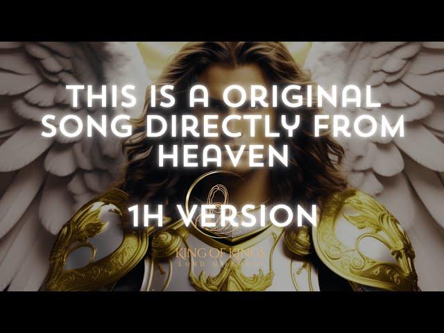 A REAL SONG FROM HEAVEN | 1H VERSION | ENGLISH LYRIC #worshipmusic #truegod #warfareprayer #praise