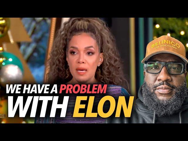 "The Know Nothing About Government" Reality Check For Women On the View, Sunny Hostin Hate Elon Musk