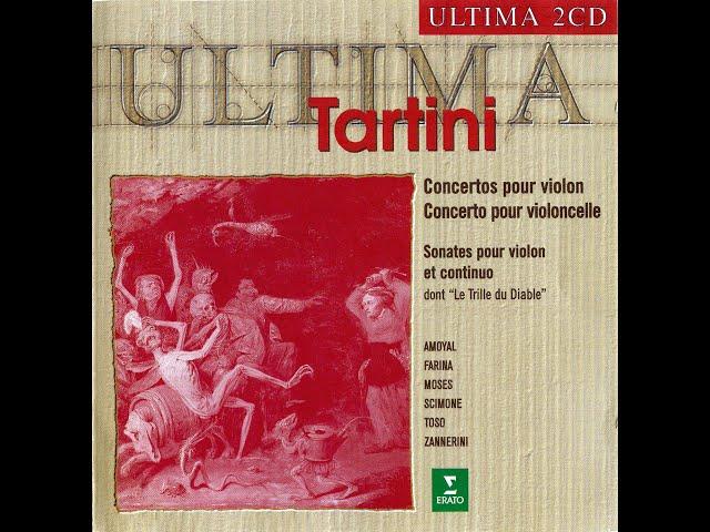 Giuseppe Tartini (1692-1770) - Concertos & Sonatas (Toso, Amoyal, Scimone, Farina, Moses, Zannerini)