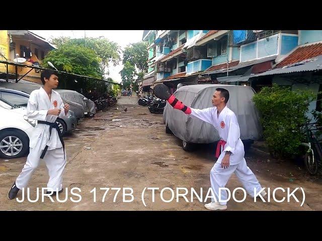 JURUS 177B (TORNADO KICK) || KARATE lesson || PH WARRIOR