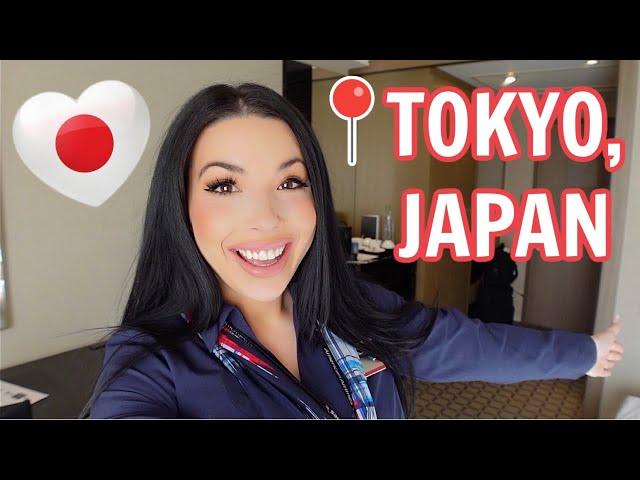 International Flight Attendant Life - 21 HOUR LAYOVER IN TOKYO, JAPAN ️ (Part 1)