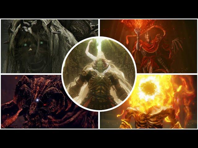 Elden Ring Shadow Of The Erdtree - All Major Bosses & Ending (No Summons/Mimic Tear)