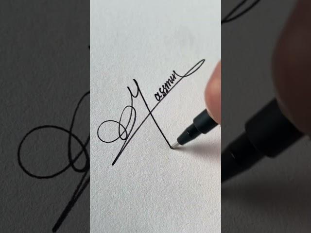 How to learn your signature?️