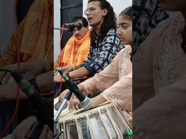 Jai Radhunandan️ || #shorts #trending #ytshorts #tablacover #ajaykalkhudiya #geetankshipandey