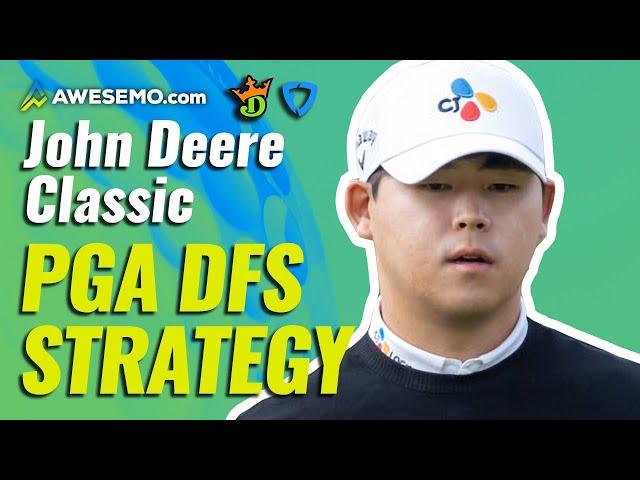 The PGA DFS Strategy Show: Fantasy Golf Picks for John Deere Classic | DraftKings + FanDuel