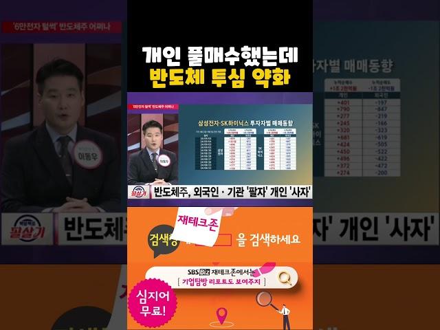 개미들 삼성전자·SK하이닉스 불안한 풀매수. 호재 안먹힐 만큼 투심 약화(20240906)