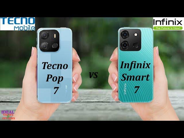 tecno pop 7 vs infinix smart 7