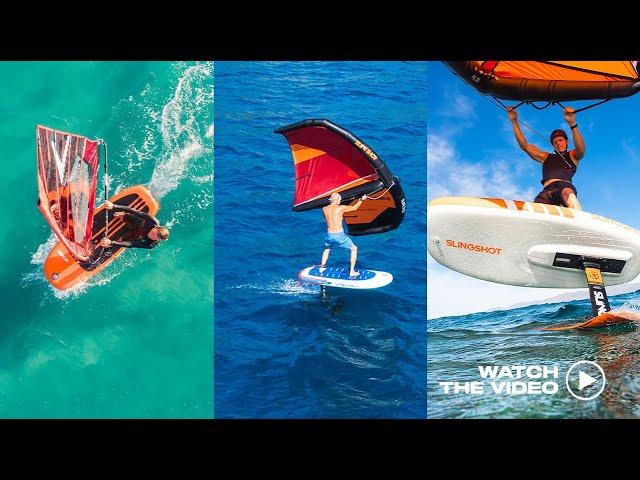 Tracker vs. LTF vs. I-Fly – How to choose your Slingshot inflatable winging and wing foiling board