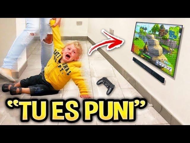 5 Enfants PUNIS à CAUSE de Fortnite !