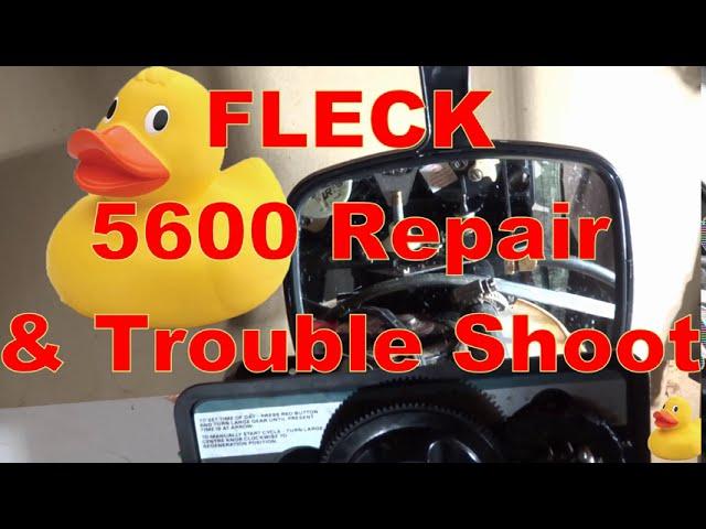 Fleck Water Softener 5600 Valve Repair - Complete