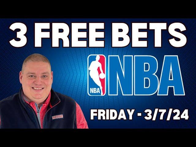 Friday 3 Free NBA Picks & Betting Predictions - 3/7/25 l Craig's Betting Picks l #freebets