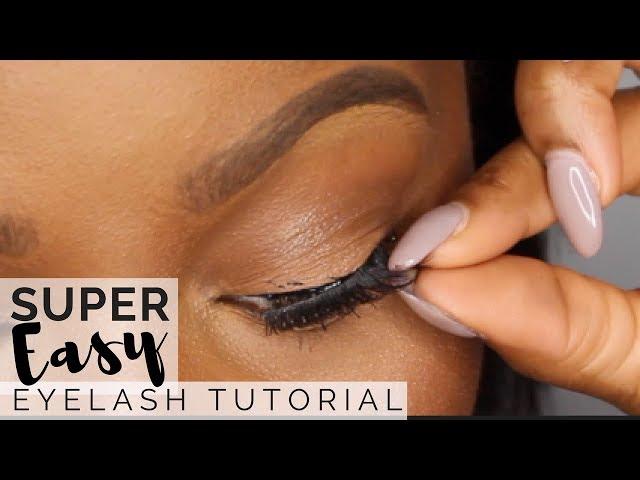 EASY Step by Step Eyelash Tutorial for Beginners | DETAILED