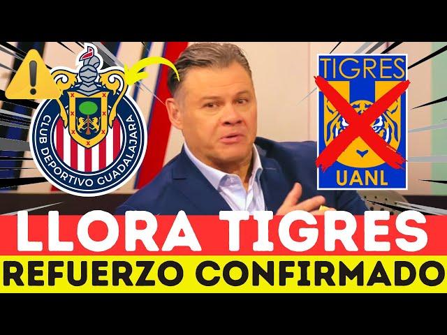 ¡BOMBAZO! ¡CHIVAS ROBA JUGADOR DEL TIGRES Y LA AFICIÓN SE VUELVE LOCA! NOTICIAS DE CHIVAS HOY