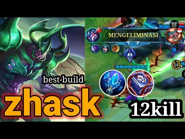 Zhask top 1 global zhask tiktok zhask mobile legend zhask build tersakit zhask vs yve zhask best ml