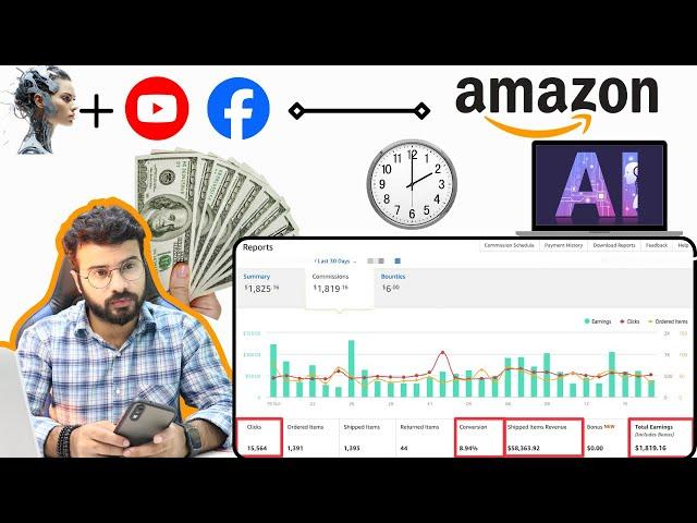 60 Minutes Daily to EARN $999/M With Amazon Affiliate Marketing (No Website NEEDED)