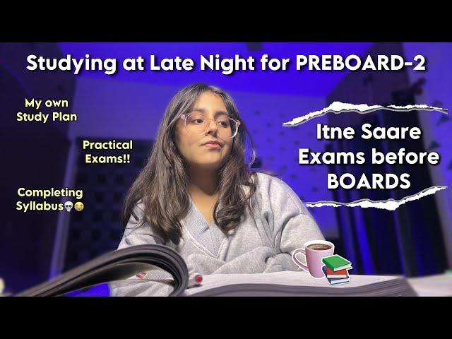 Studying Late Night for Preboards Prep ~ My Own Study Plan for PREBOARDS, Completing Syllabus