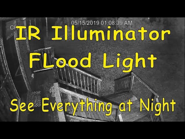 IR Infrared Illuminator Security Camera Flood Light