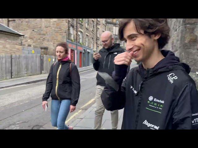 Is Edinburgh Scotland STILL SAFE??? - Part 1 with Aidan Gallagher braving the back streets at night!