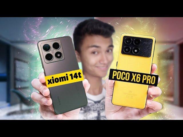 مقایسه جنجالی بین xiomi 14T و Poco x6 pro کدامین یک؟