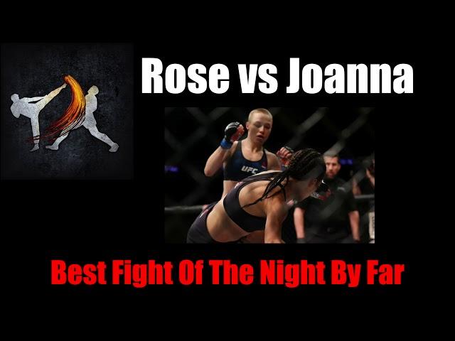 Striking Thoughts - Rose Namajunas vs Joanna Jedrzejczyk | UFC 223