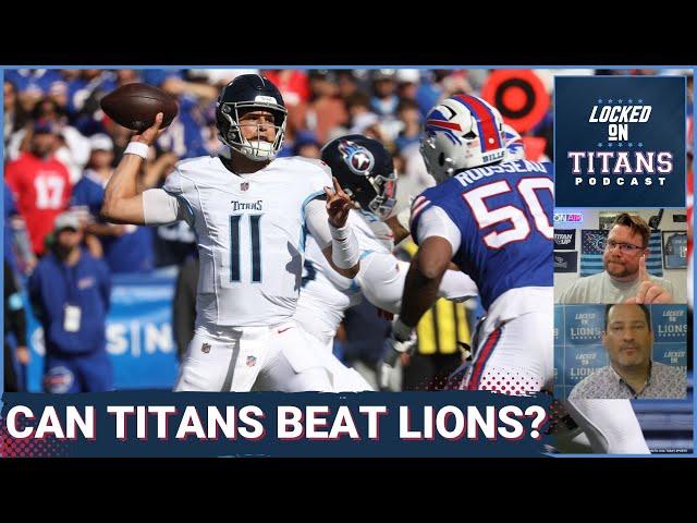 Tennessee Titans Must STOP THE RUN vs Detroit Lions, DeAndre Hopkins Traded & Mo Town Magic Needed