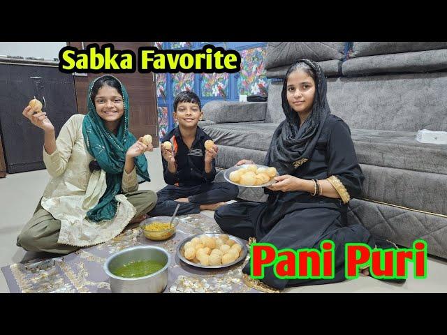 Home Made Pani Puri  | @mariakhan.03 @sadimkhan03