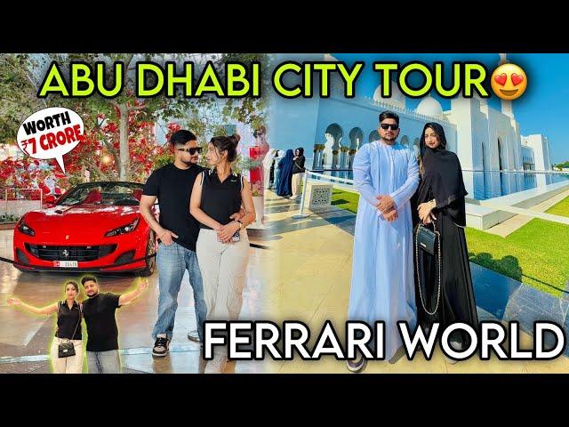 Abu Dhabi CITY TOUR* FERRARI WORLD* WORTH ₹7 Crore | Angel’s Shivam DUBAI