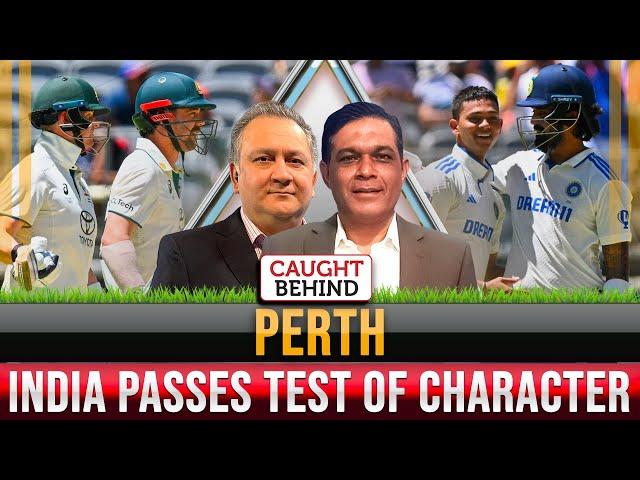 Perth | India Passes Test Of Character | Caught Behind it