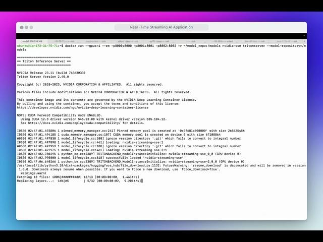 How to Build Real-Time Streaming AI Application