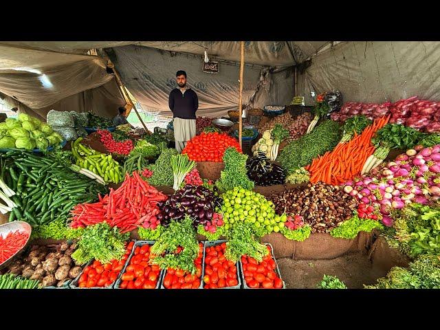 পাকিস্তানে টাটকা শাক সবজির দাম  Vegetable Market in Pakistan 