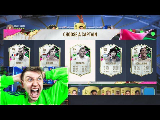 195 RATED!! - FULL SHAPESHIFTER ICON FUT DRAFT!! (FIFA 23)