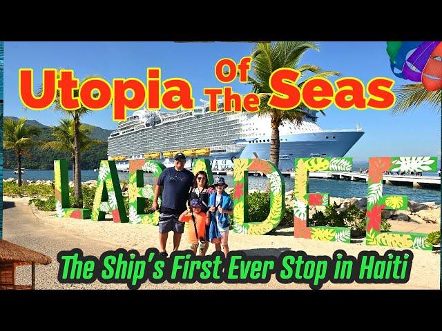 The re-opening of Labadee, Haiti  | Royal Caribbean's Utopia of The Seas | Day 4