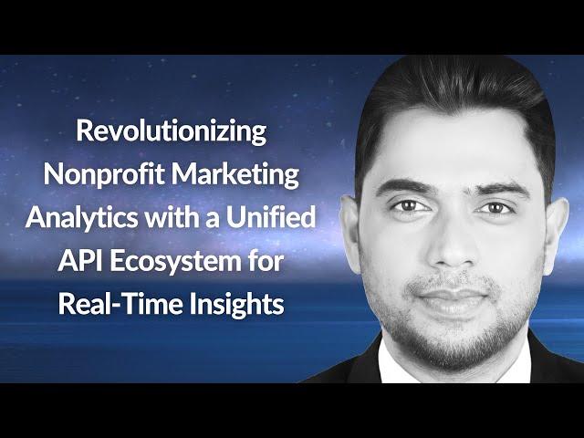 Marketing Analytics with a Unified API Ecosystem | Rao Marapatla | Conf42 Chaos Engineering 2025