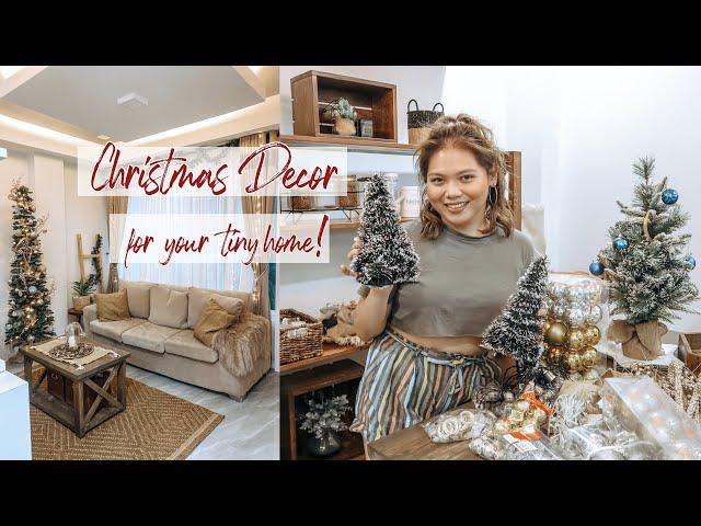 Christmas Decoration on a budget! - For small homes!