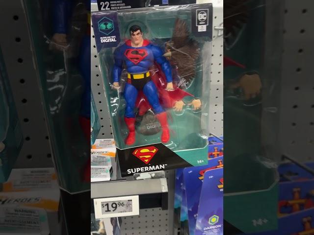 The new Mcfarlane Superman looks great in person #mcfarlanetoys #dccomics #superman #walmart