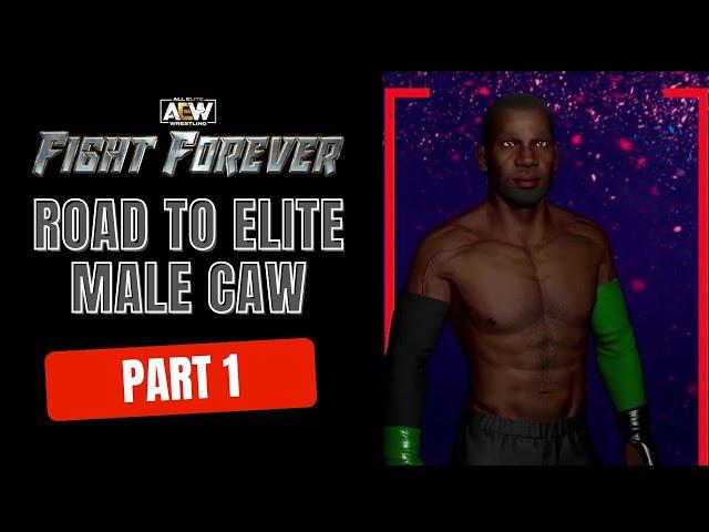AEW Fight Forever: ROAD TO ELITE Walkthrough Gameplay Part 1 (PS5)