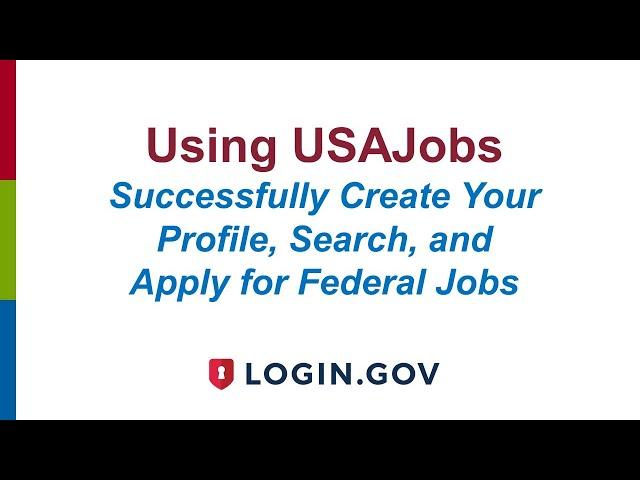 Using USAJobs