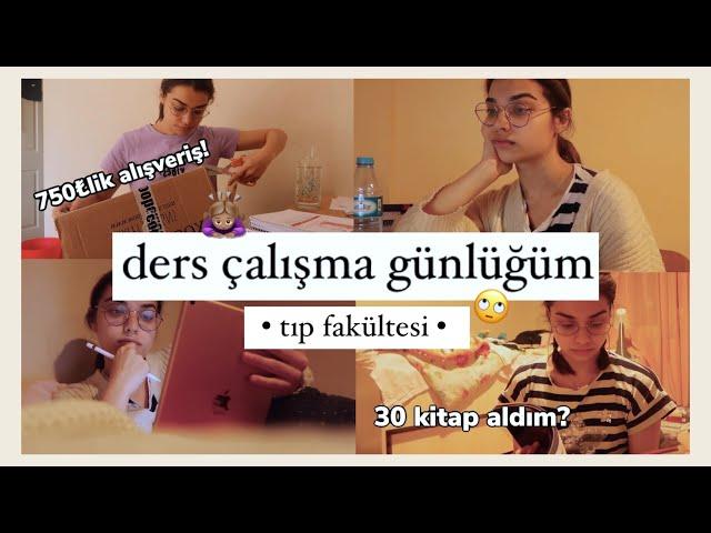 verimli bir hafta • tıp fakültesi (ders çalışma günlüğüm 4)