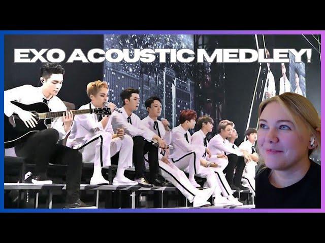 EXO ACOUSTIC MEDLEY - REACTION!