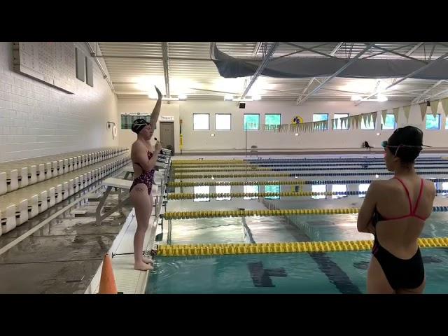 Lilly King Demonstrates Breast Stroke Technique