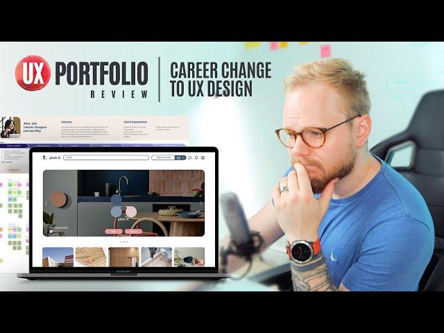 Junior UX Portfolio Review: Career Change to UX Design