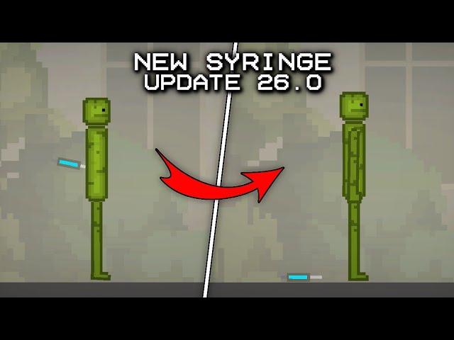 New Limb Syringe! | Melon Sandbox Update 26.0