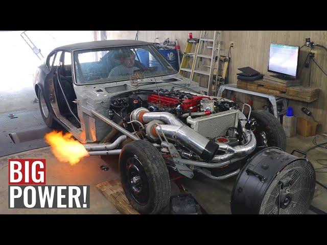 GM made a better engine than the LS? And it's an Inline 6?? - Twin Turbo Vortec 4200 Datsun Dyno