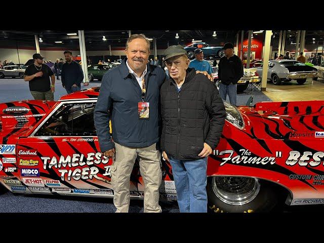 Arnie Beswick @  Muscle Car & Corvette Nationals #pontiac #nhra #gto #nhradragracing