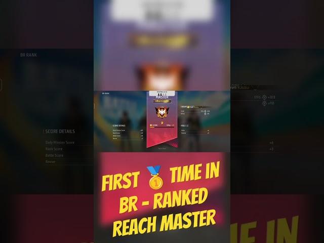 Reach master in BR-Ranked #ff