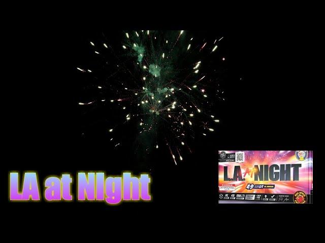LA Nights By Brothers 'Street Life XL Aerial Finale Set' Red Apple Fireworks