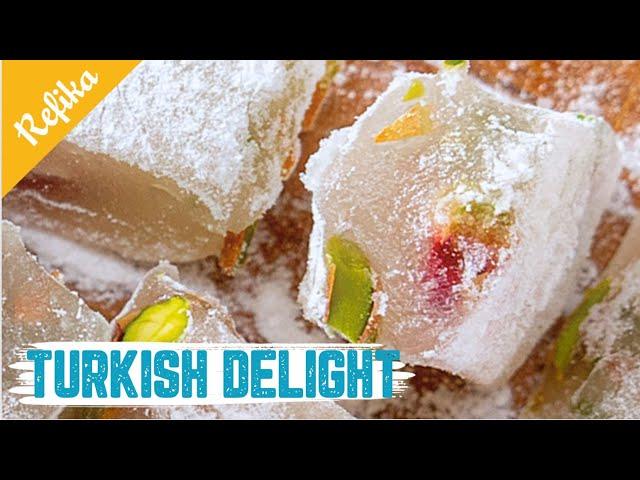 Make Turkish Delight At Home! | Delicious and The Easiest Lokum Recipe