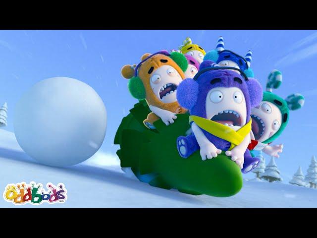 Santa Swap - Oddbods Christmas Special! | ODDBODS  | Old MacDonald's Farm| Animal Cartoons for Kids