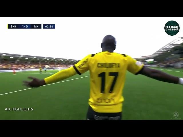 Chilufya's Highlights Against AIK [ 01/10/2023]